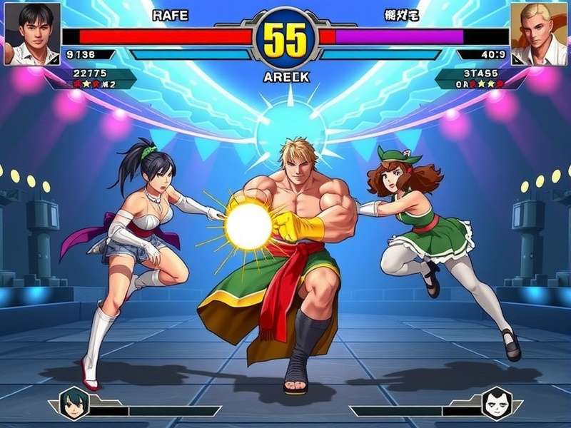 Lassi Legendary Fighter gameplay screenshot showing characters in combat
